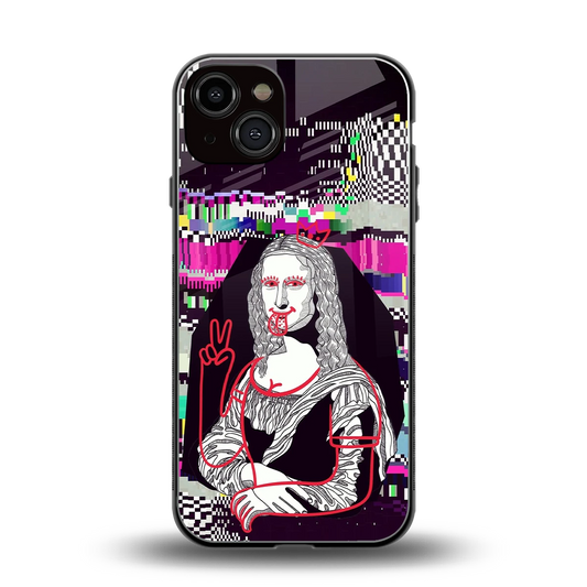 Mona Remix back phone cover | glass case for iphone 13