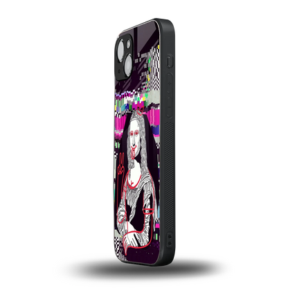 Mona Remix iphone 15 mobile cover | shockproof glass phone case