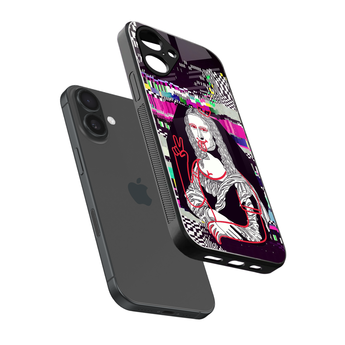 Mona Remix Phone Case for Iphone 16 | Glass Case