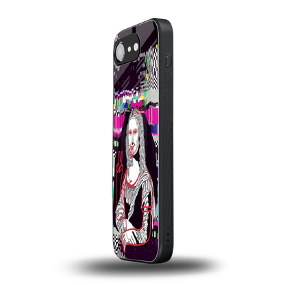 Mona Remix iphone 16e mobile cover | shockproof glass phone case