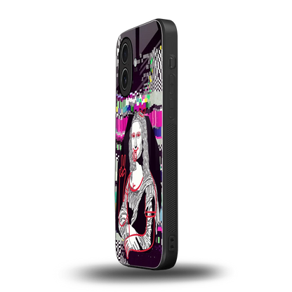 Mona Remix iphone 17 mobile cover | shockproof glass phone case