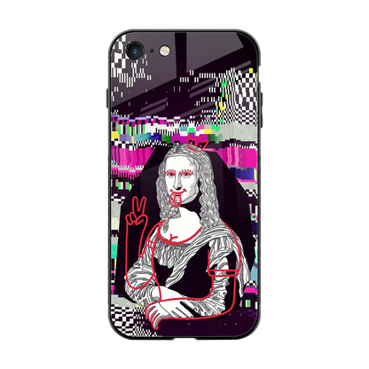 Mona Remix back phone cover | glass case for iphone 7
