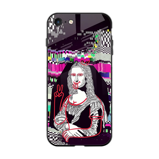 Mona Remix back phone cover | glass case for iphone 7