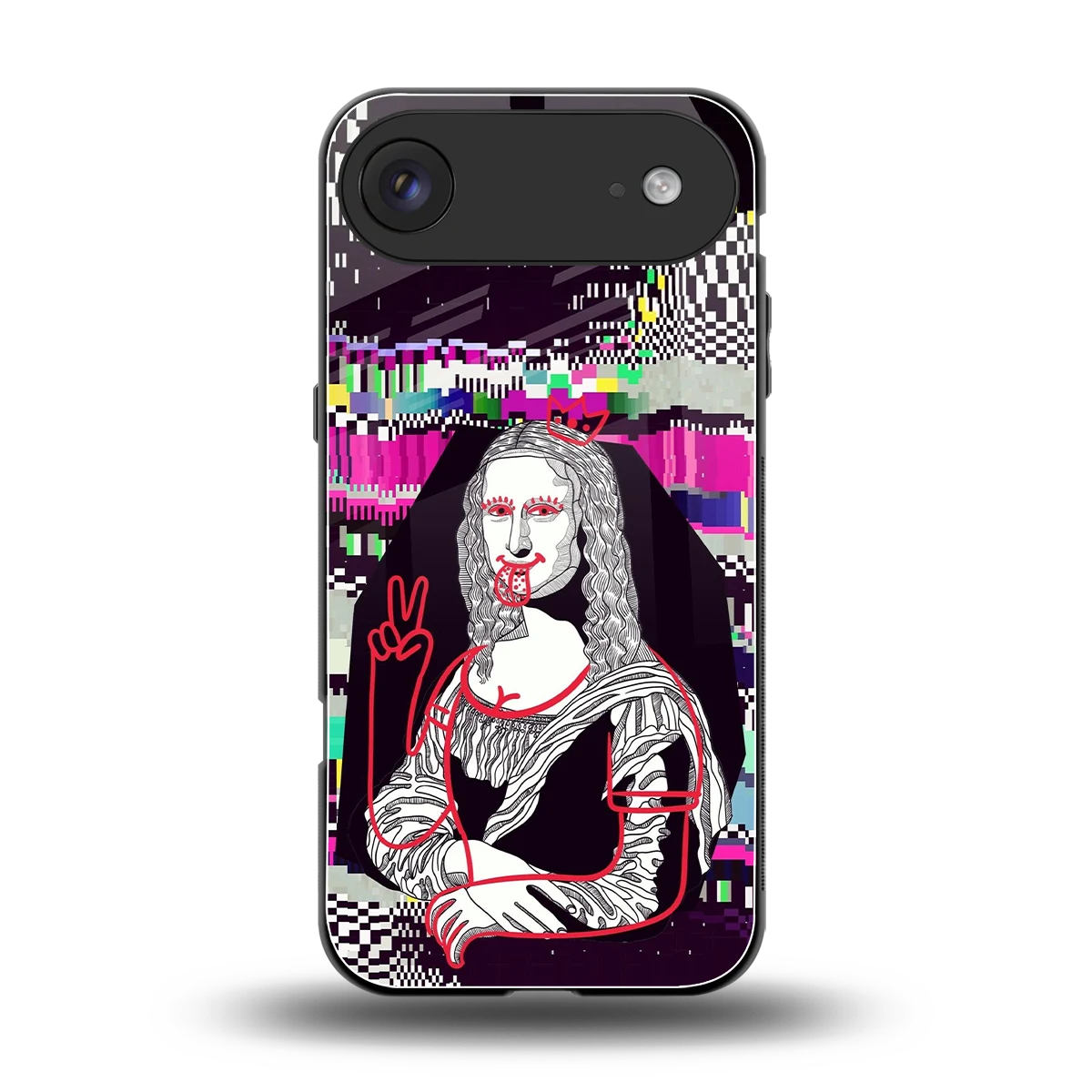 Mona Remix back phone cover | glass case for iphone air