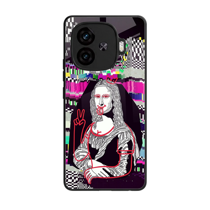 Mona Remix back phone cover | glass case for iqoo neo 10r 5g