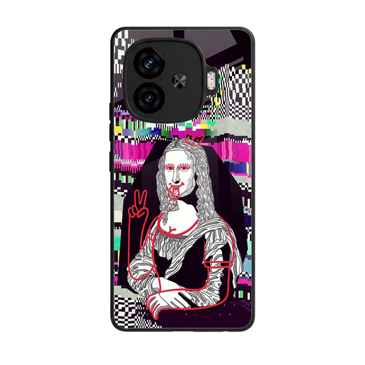 Mona Remix back phone cover | glass case for iqoo neo 10r 5g