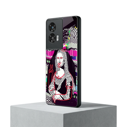 Mona Remix motorola edge 50 fusion mobile cover | shockproof glass phone case