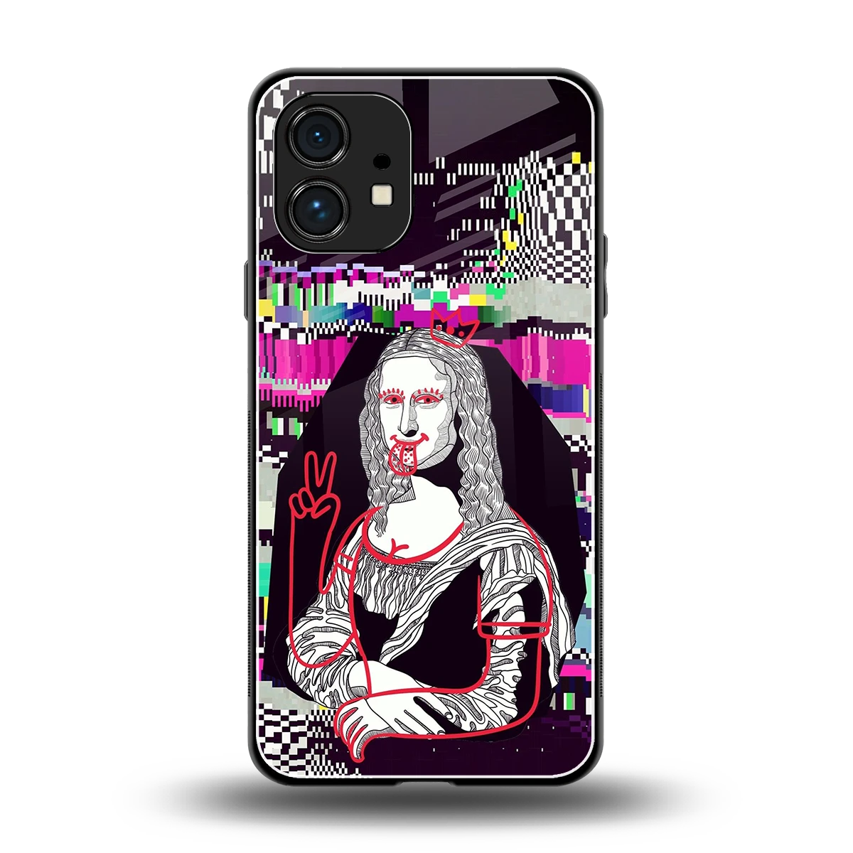 Mona Remix back phone cover | glass case for nothing phone 1