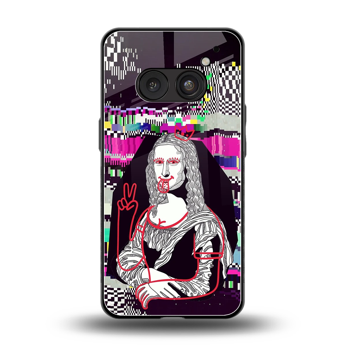 Mona Remix back phone cover | glass case for nothing phone 2a