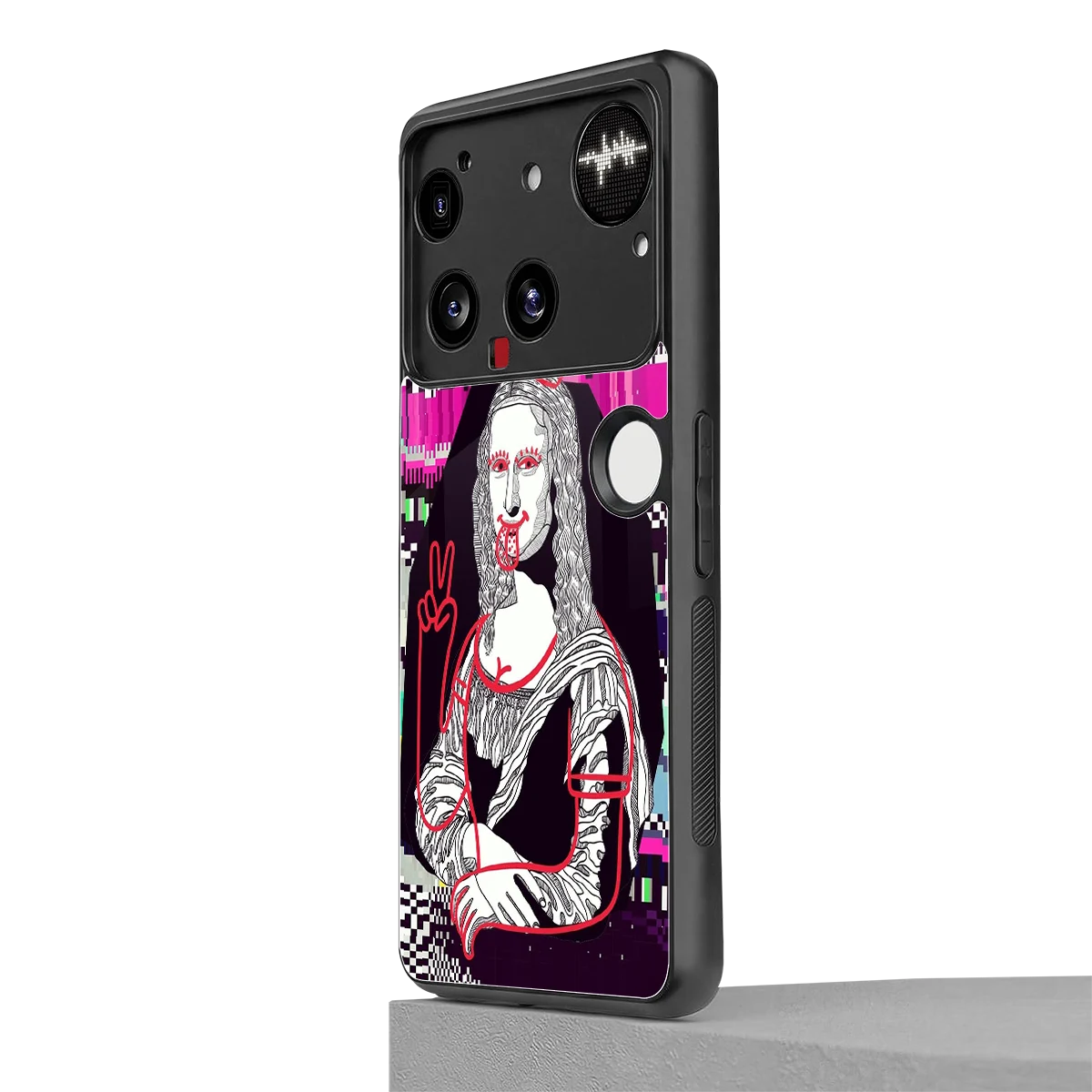 Mona Remix nothing phone 3 mobile cover | shockproof glass phone case