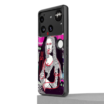 Mona Remix nothing phone 3 mobile cover | shockproof glass phone case