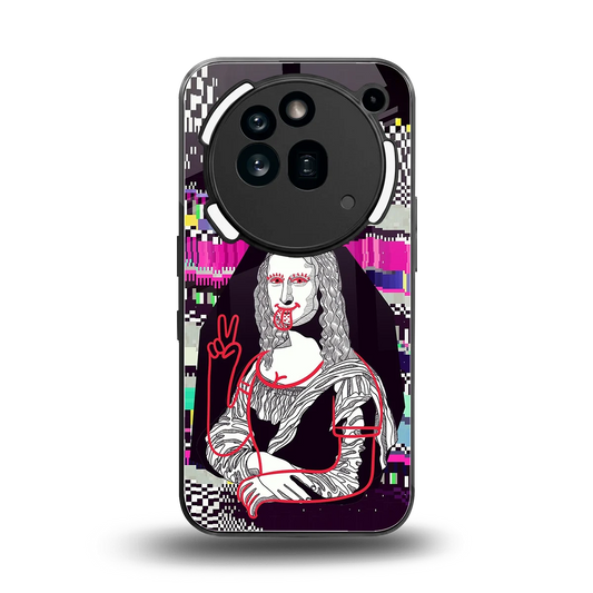 Mona Remix back phone cover | glass case for nothing phone 3a pro