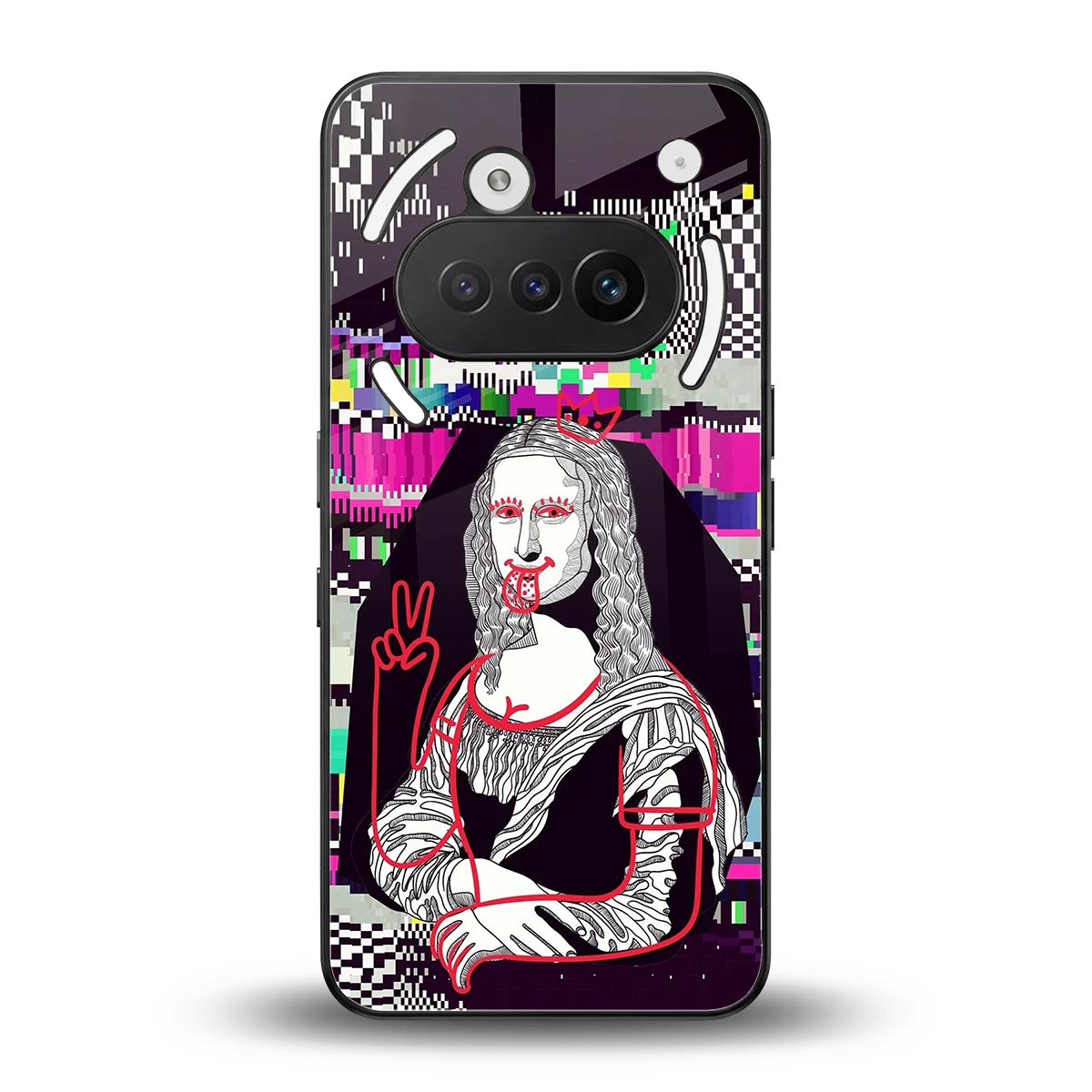 Mona Remix back phone cover | glass case for nothing phone 3a