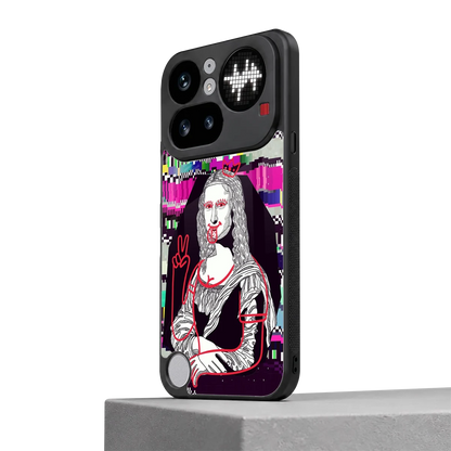 Mona Remix nothing phone 4a pro mobile cover | shockproof glass phone case