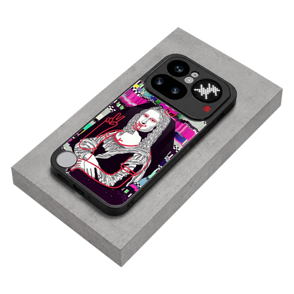 Mona Remix stylish phone case for nothing phone 4a pro | glossy glass and slim fit