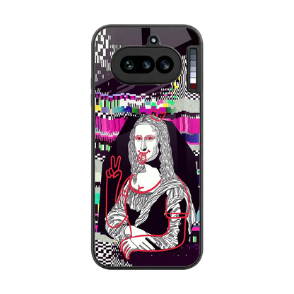 Mona Remix back phone cover | glass case for nothing phone 4a