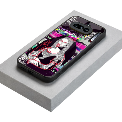 Mona Remix stylish phone case for nothing phone 4a | glossy glass and slim fit