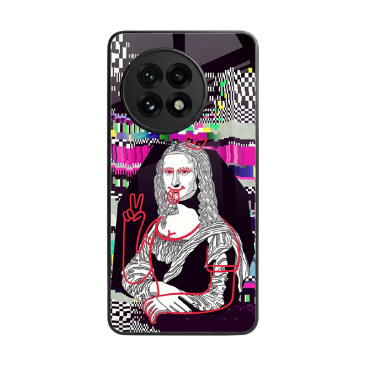 Mona Remix back phone cover | glass case for oneplus 13r