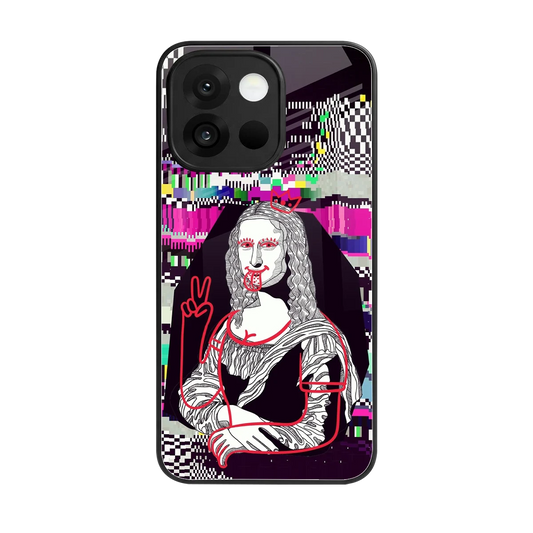 Mona Remix back phone cover | glass case for oneplus 13s