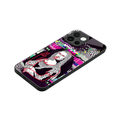 Mona Remix stylish phone case for oneplus 13s | glossy glass and slim fit