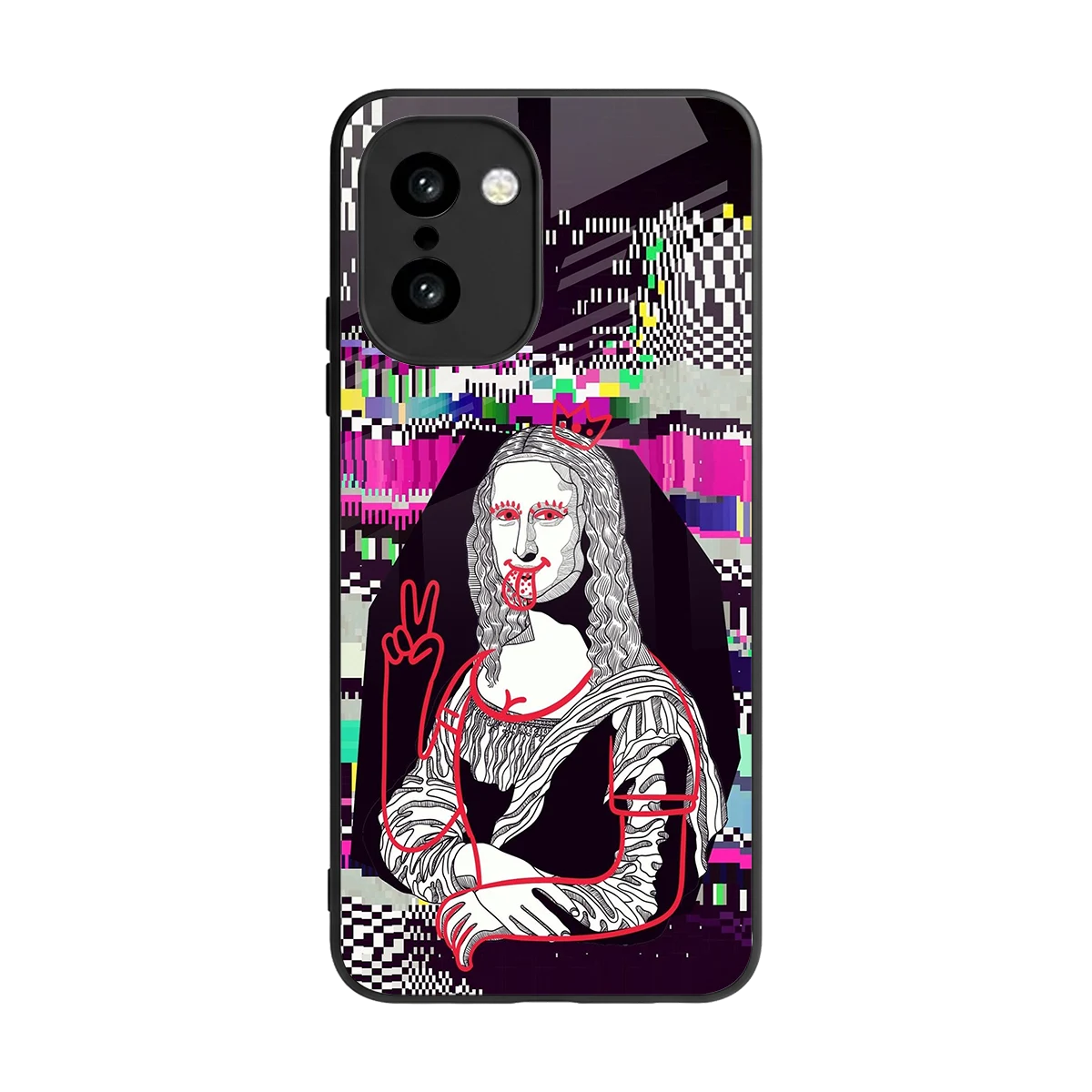 Mona Remix back phone cover | glass case for oneplus 15r
