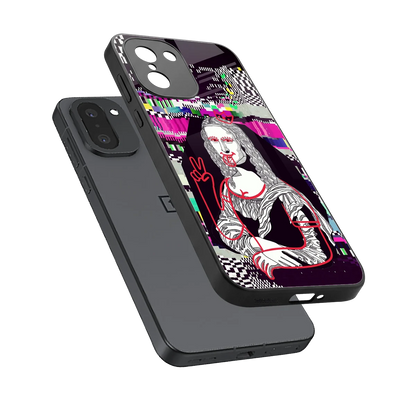 Mona Remix sleek oneplus 15r cover with tempered glass back and TPU edges