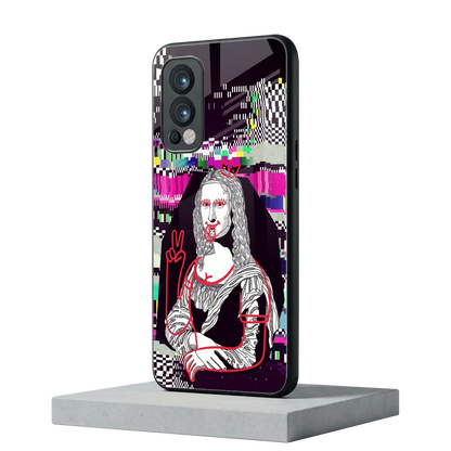 Mona Remix oneplus nord 2 mobile cover | shockproof glass phone case