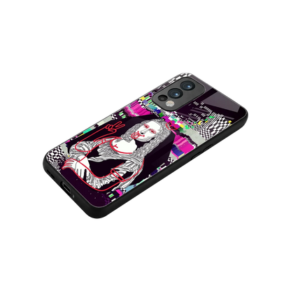 Mona Remix stylish phone case for oneplus nord 2 | glossy glass and slim fit
