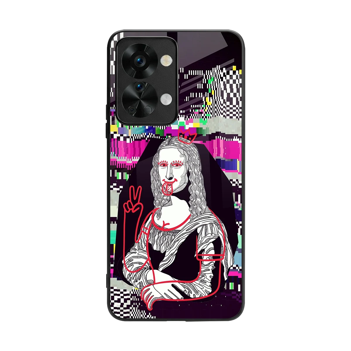 Mona Remix back phone cover | glass case for oneplus nord 2t