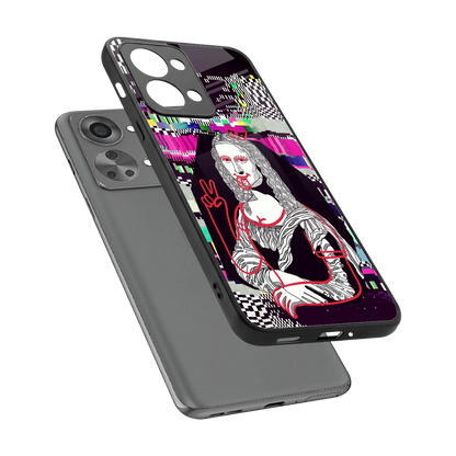 Mona Remix sleek oneplus nord 2t cover with tempered glass back and TPU edges