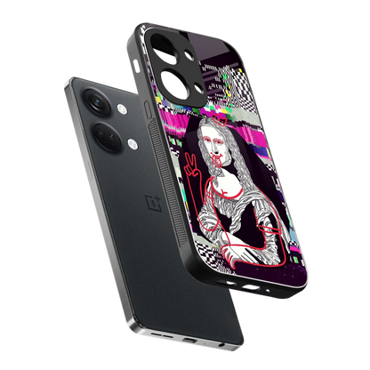 Mona Remix sleek oneplus nord 3 cover with tempered glass back and TPU edges