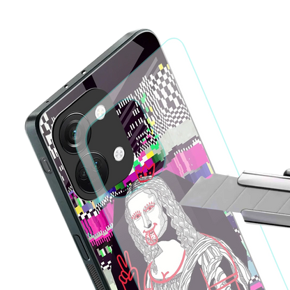 Mona Remix stylish phone case for oneplus nord 3 | glossy glass and slim fit