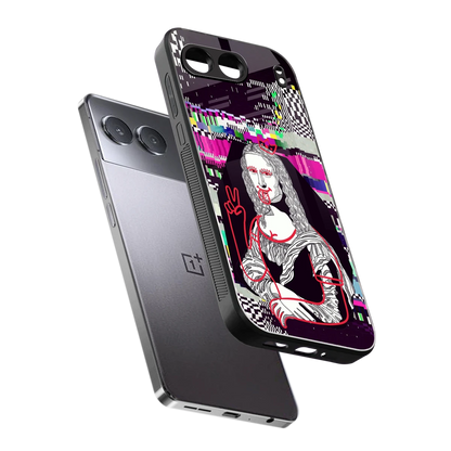 Mona Remix sleek oneplus nord 4 cover with tempered glass back and TPU edges