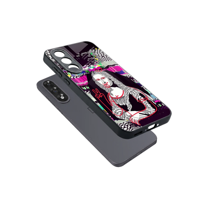Mona Remix sleek oneplus nord 5 cover with tempered glass back and TPU edges