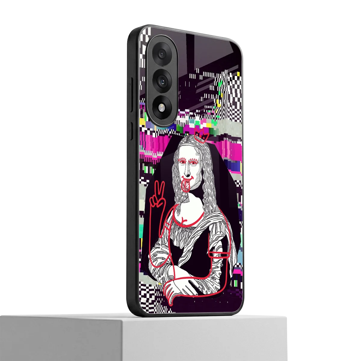 Mona Remix oneplus nord 5 mobile cover | shockproof glass phone case