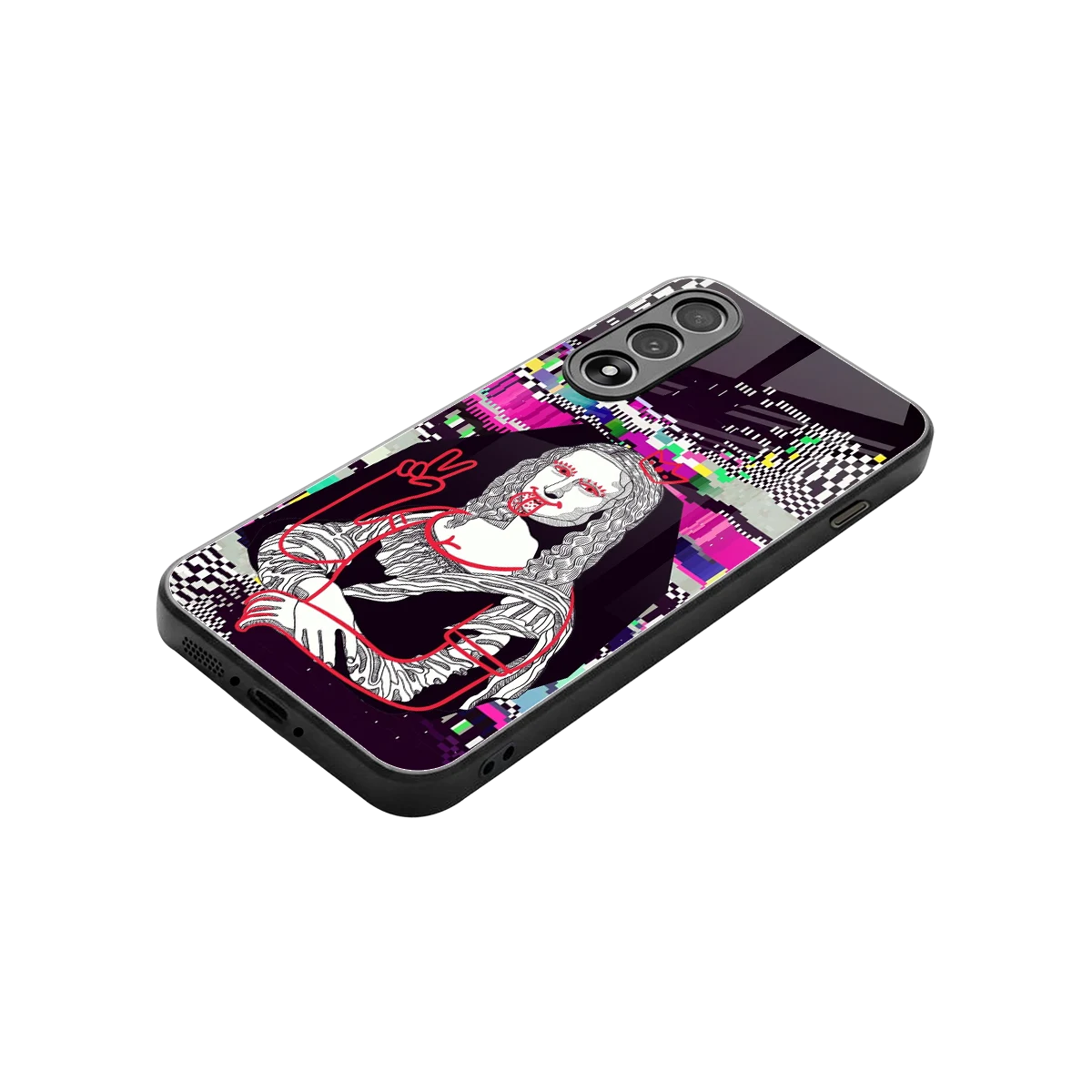 Mona Remix stylish phone case for oneplus nord 5 | glossy glass and slim fit