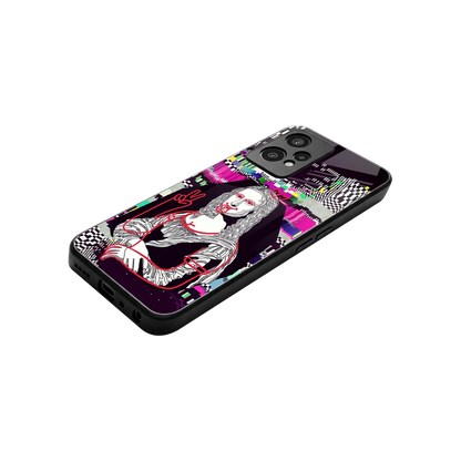 Mona Remix stylish phone case for oneplus nord ce 2 lite | glossy glass and slim fit