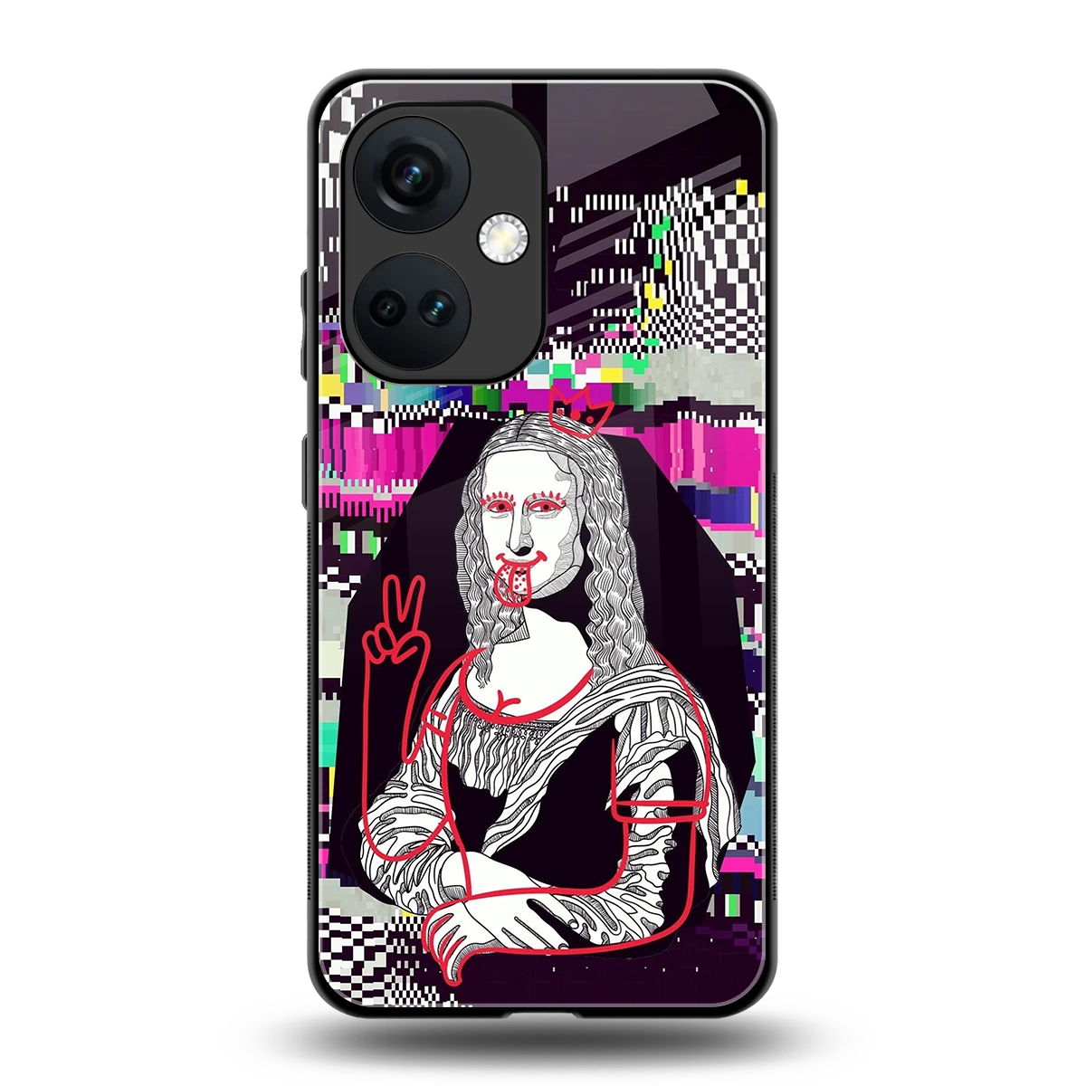Mona Remix back phone cover | glass case for oneplus nord ce 3
