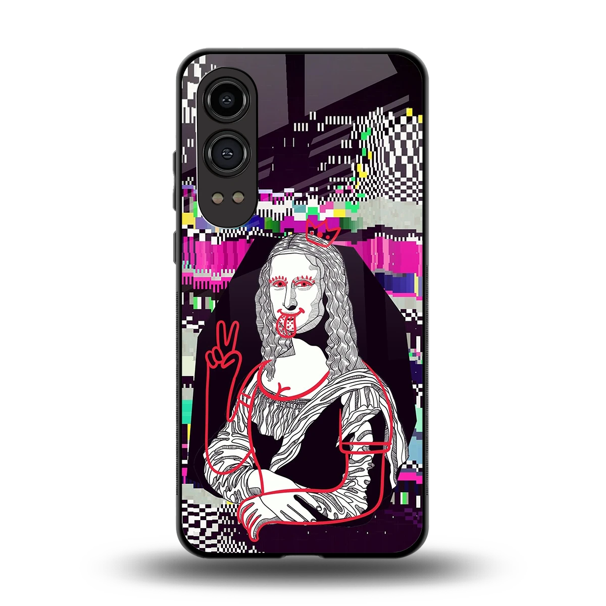Mona Remix back phone cover | glass case for oneplus nord ce 4 lite