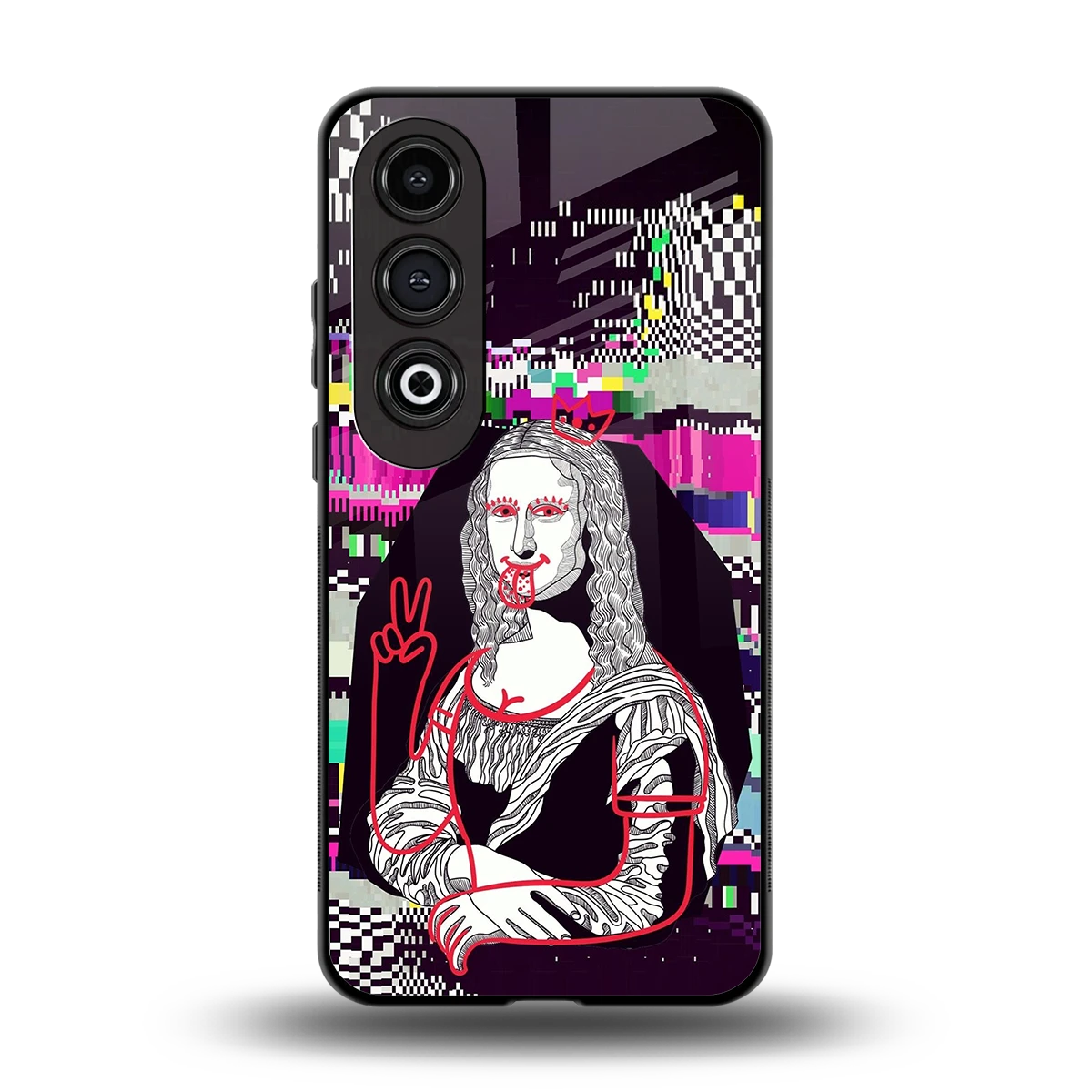 Mona Remix back phone cover | glass case for oneplus nord ce 4
