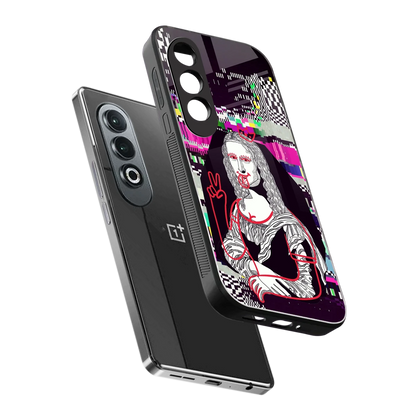 Mona Remix sleek oneplus nord ce 4 cover with tempered glass back and TPU edges