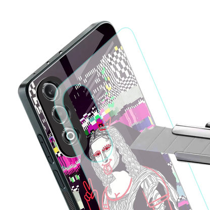 Mona Remix stylish phone case for oneplus nord ce 4 | glossy glass and slim fit
