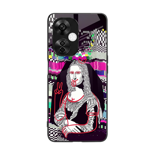 Mona Remix back phone cover | glass case for oneplus nord ce 3 lite