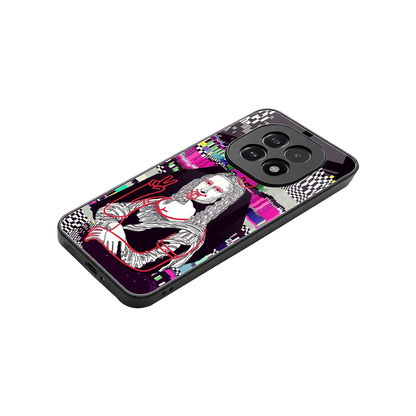 Mona Remix stylish phone case for oppo f29 5g | glossy glass and slim fit