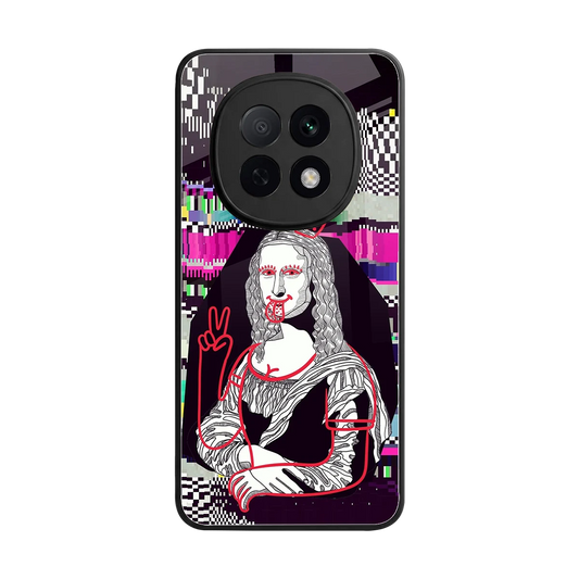 Mona Remix back phone cover | glass case for oppo f29 pro 5g