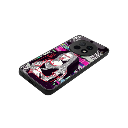 Mona Remix stylish phone case for oppo f29 pro 5g | glossy glass and slim fit