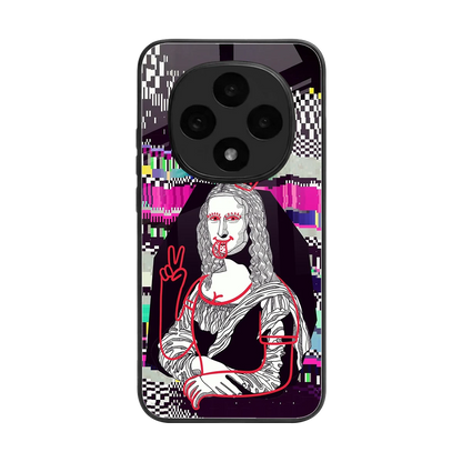 Mona Remix back phone cover | glass case for oppo f31 pro 5g