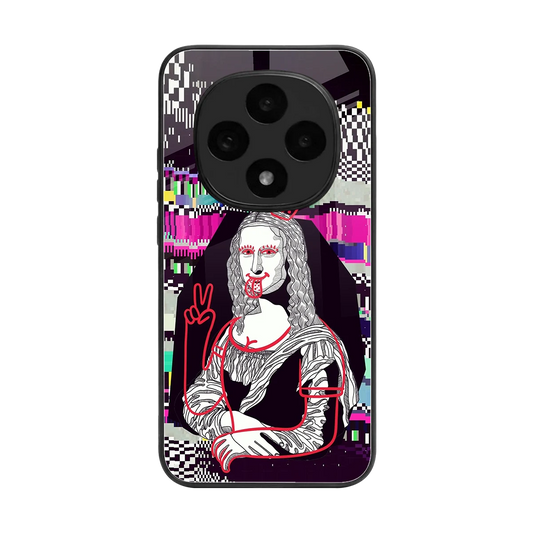 Mona Remix back phone cover | glass case for oppo f31 pro 5g
