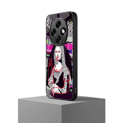 Mona Remix oppo f31 pro 5g mobile cover | shockproof glass phone case