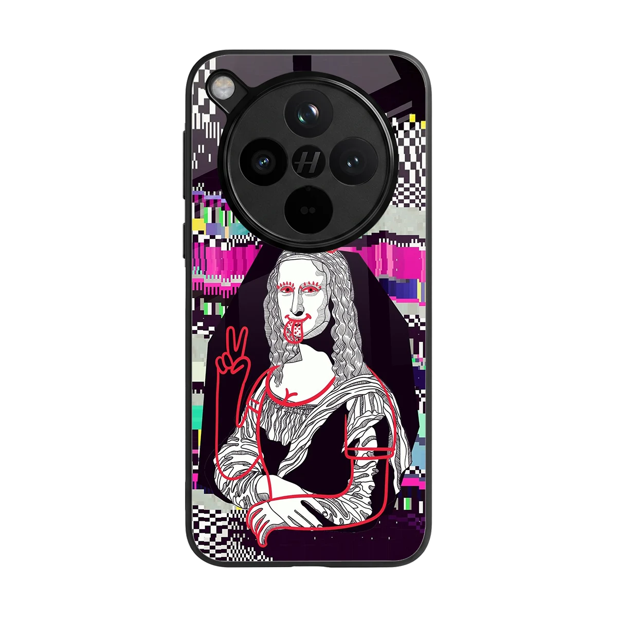 Mona Remix back phone cover | glass case for oppo find x8
